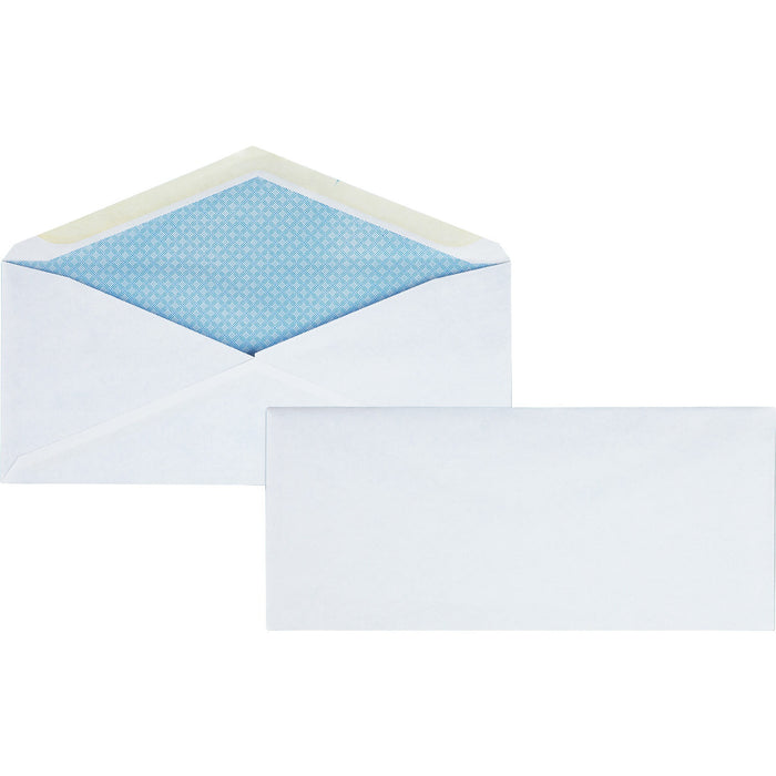 Business Source No.10 Regular Tint Security Envelopes - BSN42206