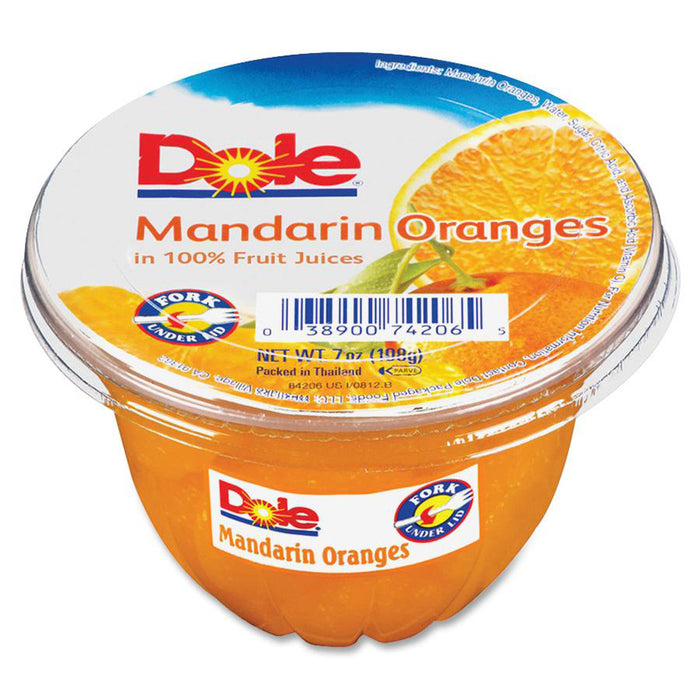 Dole Mandarin Oranges Fruit Cups - DFC74206011