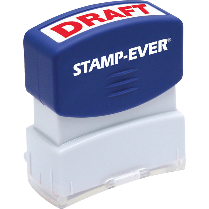 Stamp-Ever Pre-inked Red DRAFT Stamp - USS5947