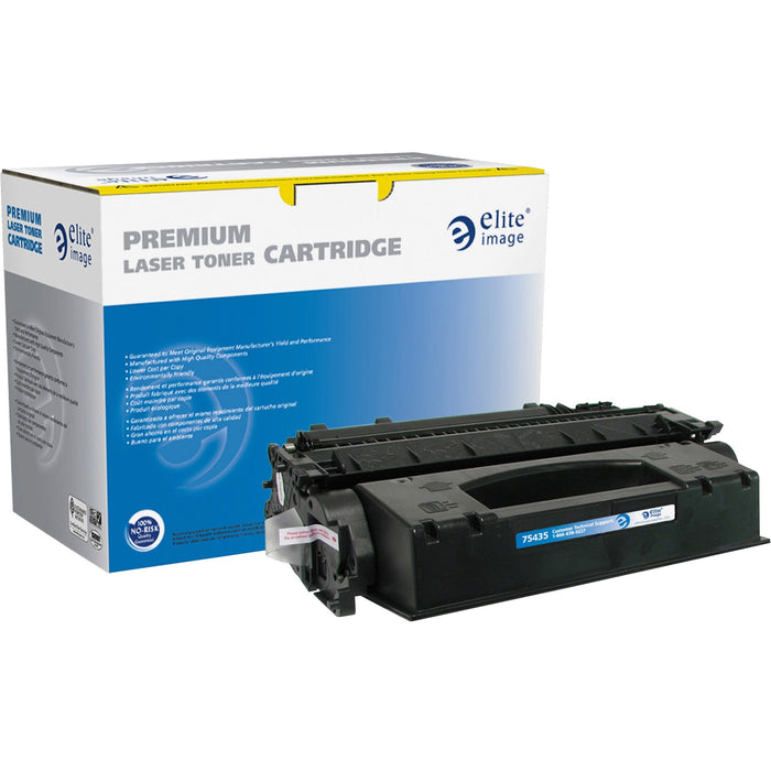 Elite Image Remanufactured Toner Cartridge - Alternative for HP 05X (CE505X) - ELI75435