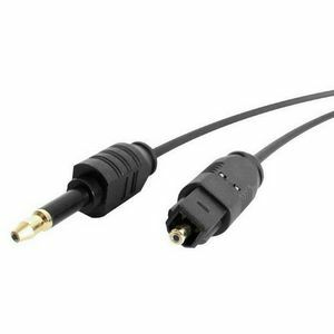 StarTech.com 10 ft Toslink to Miniplug Digital Audio Cable - STCTHINTOSMIN10