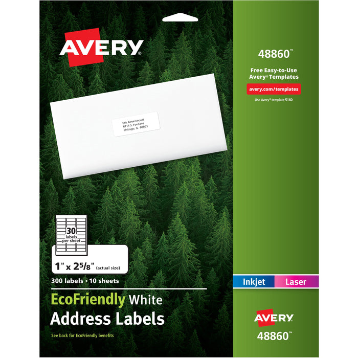 Avery&reg; EcoFriendly Address Labels - AVE48860