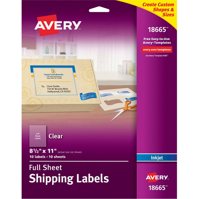 Avery&reg; Shipping Label - AVE18665