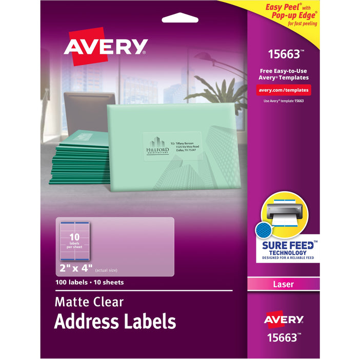 Avery&reg; Easy Peel Return Address Labels - AVE15663