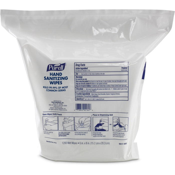 PURELL&reg; Sanitizing Wipes - GOJ911802