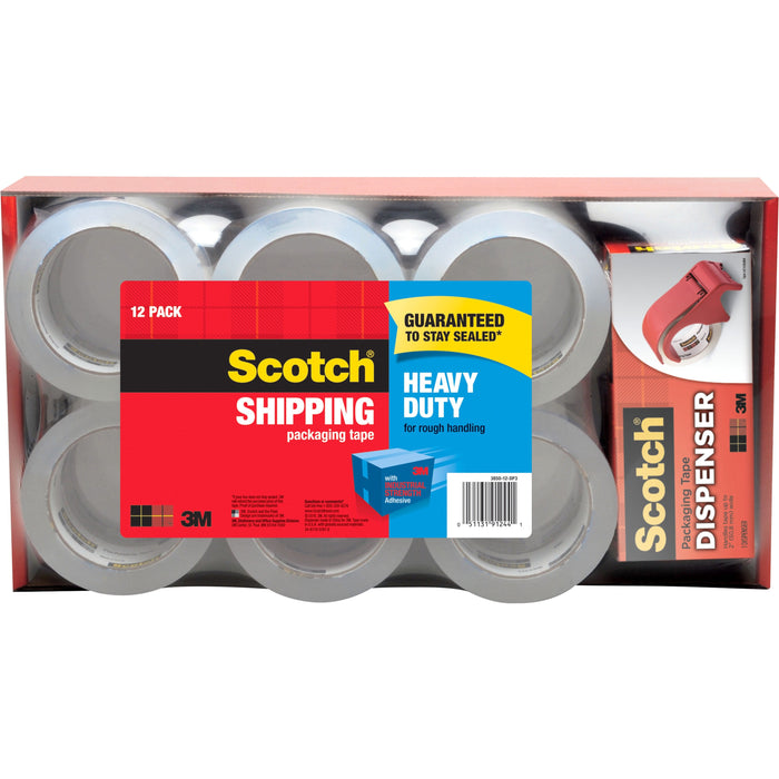 Scotch Heavy-Duty Shipping/Packaging Tape - MMM385012DP3