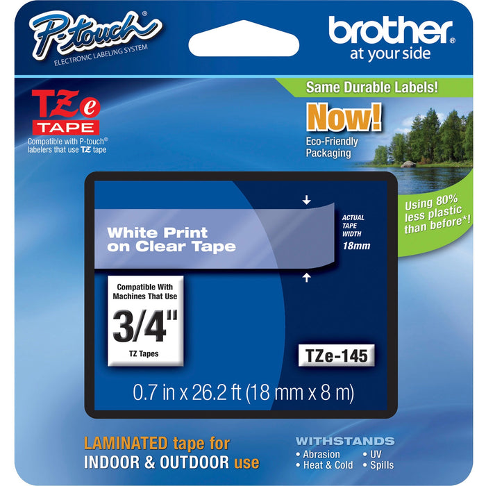 Brother P-Touch TZe Laminated Tape - BRTTZE145