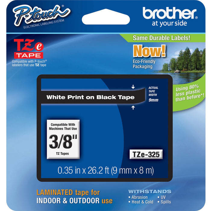 Brother P-touch TZe Laminated Tape Cartridges - BRTTZE325