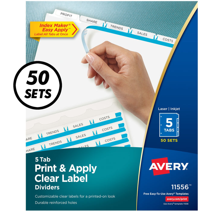 Avery&reg; Index Maker Index Divider - AVE11556