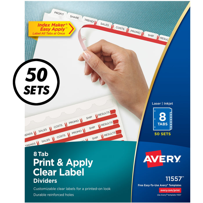 Avery&reg; Index Maker Index Divider - AVE11557