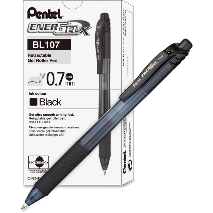 Pentel EnerGel-X Retractable Gel Pens - PENBL107A