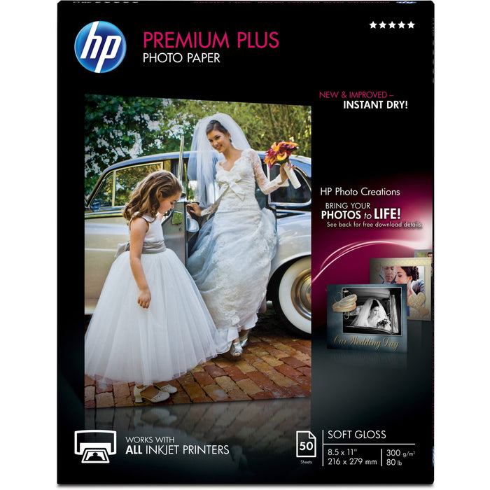 HP Premium Plus Soft Gloss Photo Paper - HEWCR667A