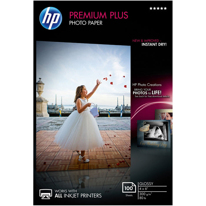 HP Premium Plus 11.5 mil Photo Paper - HEWCR668A
