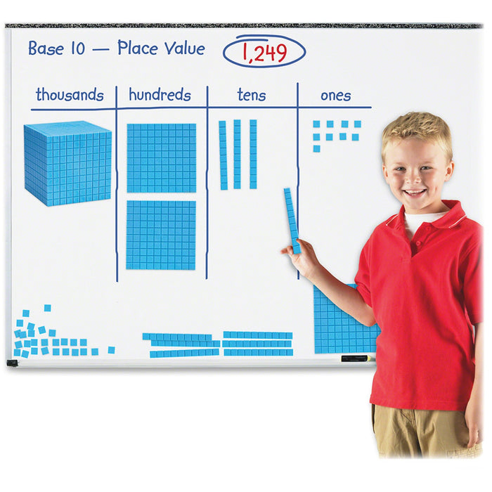 Learning Resources Giant Magnetic Base Ten Set - LRNLER6366