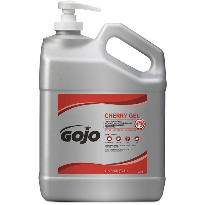 Gojo&reg; Cherry Gel Pumice Hand Cleaner - GOJ235802