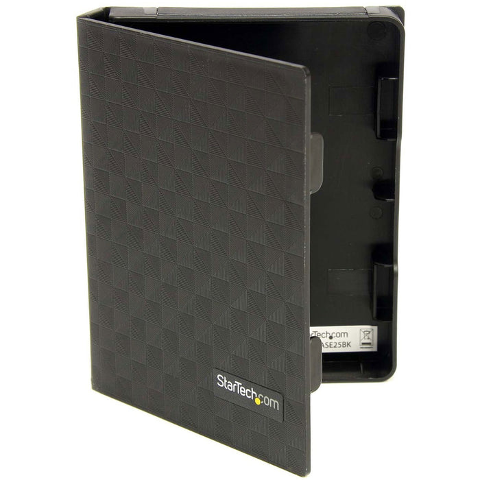 StarTech.com 2.5in Anti-Static Hard Drive Protector Case - Black (3pk) - STCHDDCASE25BK