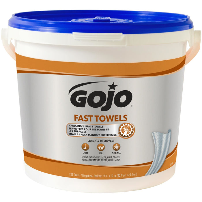 Gojo&reg; Fast Towels Hand/Surface Cleaner - GOJ629902