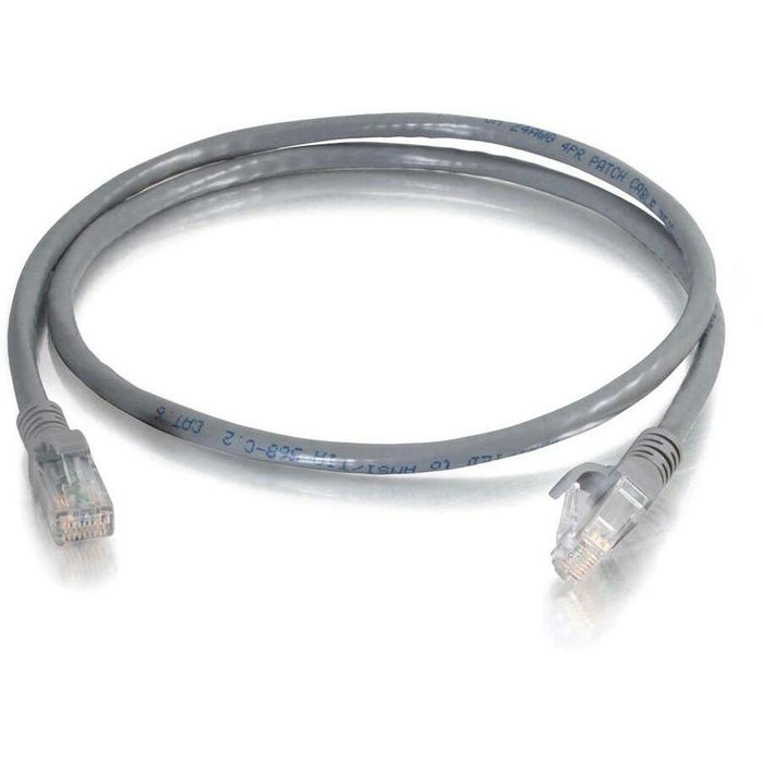 C2G 1 ft Cat6 Snagless UTP Unshielded Network Patch Cable (TAA) - Gray - CGO10301