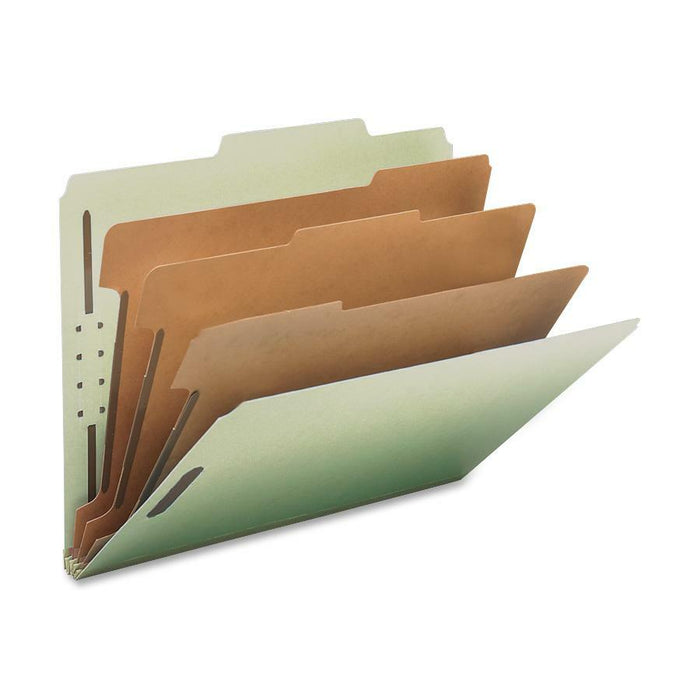 Nature Saver 2/5 Tab Cut Letter Recycled Classification Folder - NAT01058