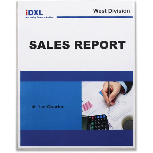 C-Line No-Hole Heavyweight Poly Sheet Protectors - CLI62907 C-Line Products, Inc