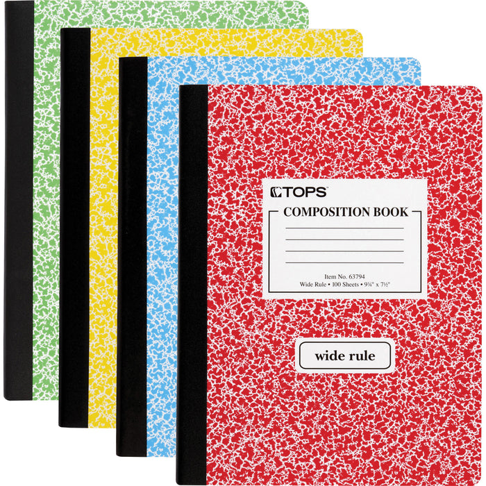 TOPS Wide Ruled Composition Books - TOP63794