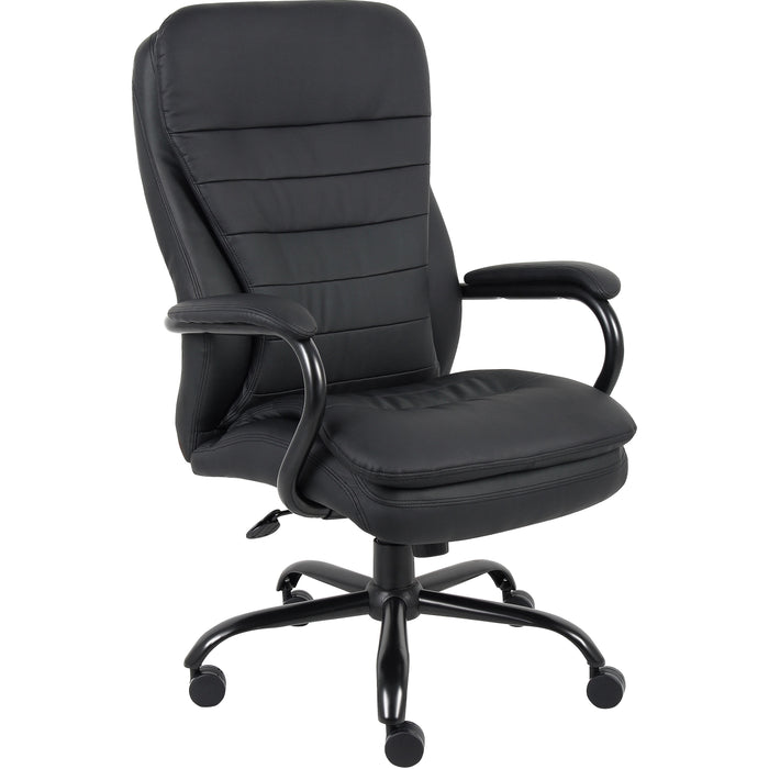 Lorell Big & Tall Executive Leather High-Back Chair - LLR62624