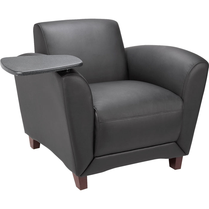Lorell Reception Seating Chair with Tablet - LLR68953