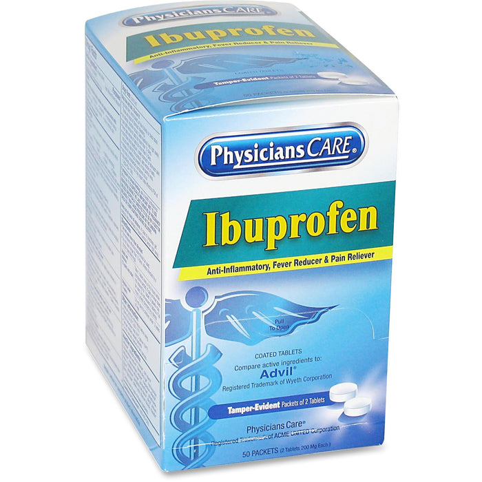 PhysiciansCare Ibuprofen Individual Dose Packets - ACM90109