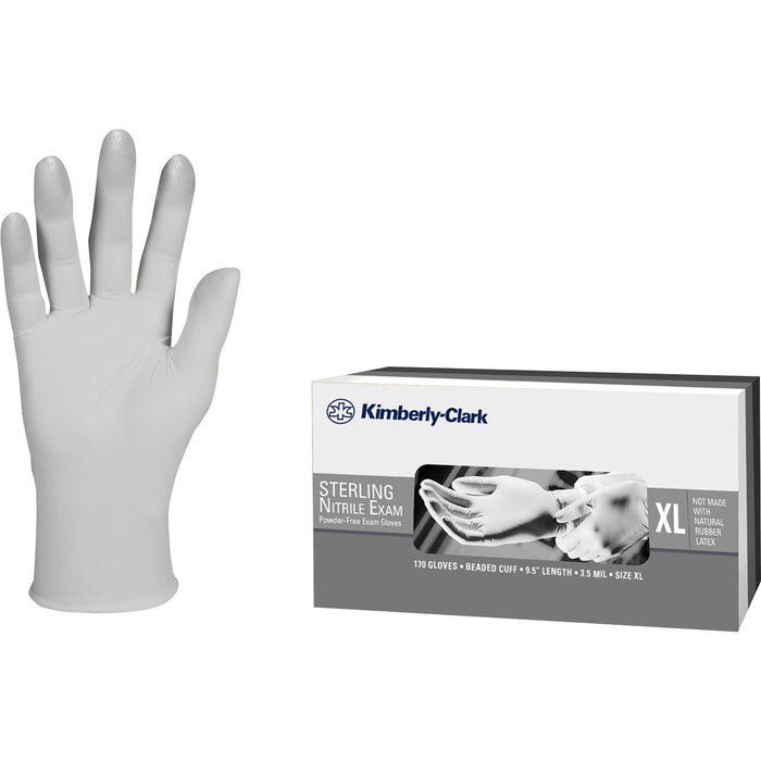 KIMTECH Sterling Nitrile Exam Gloves - 9.5" - KCC50709