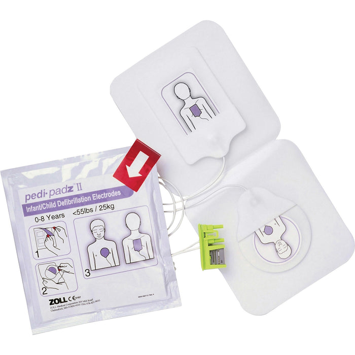ZOLL Medical AED Plus Defibrillator Pediatric Electrodes - ZOL8900081001
