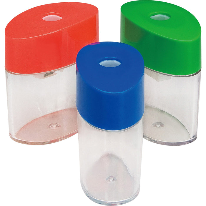 Integra Assorted Color Oval Plastic Sharpeners - ITA42850