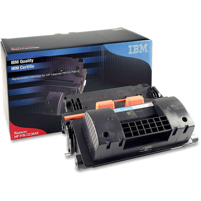 IBM Remanufactured Laser Toner Cartridge - Alternative for HP 64X (CC364X) - Black - 1 Each - IBMTG85P7007