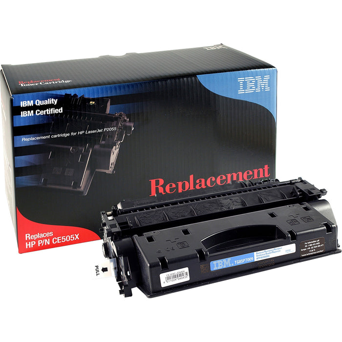 IBM Remanufactured Toner Cartridge - Alternative for HP 05X (CE505X) - IBMTG85P7009