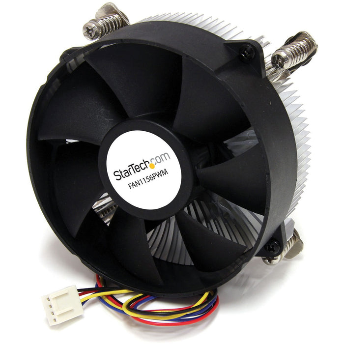 Star Tech.com 95mm CPU Cooler Fan with Heatsink for Socket LGA1156/1155 with PWM - STCFAN1156PWM