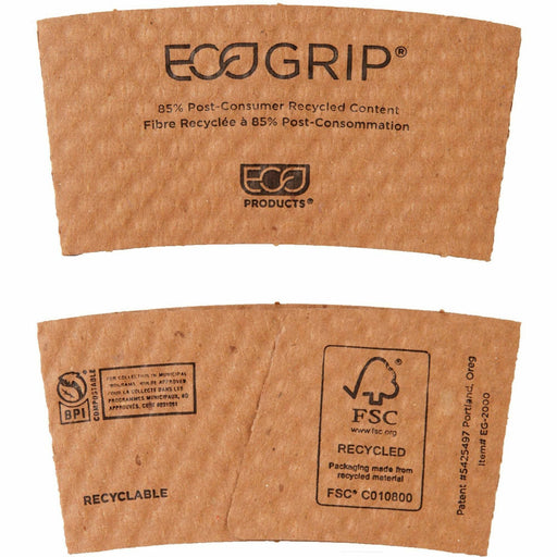 Eco-Products EcoGrip Hot Cup Sleeve - ECOEG2000 Eco-Products, Inc