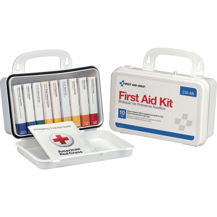First Aid Only ANSI 10-unit First Aid Kit - FAO238AN