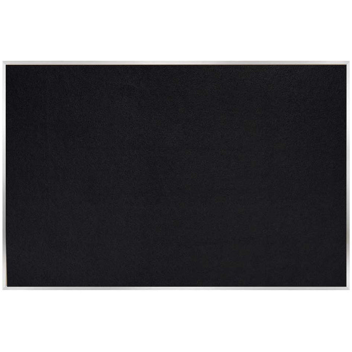 Ghent Recycled Bulletin Board with Aluminum Frame - GHEATR412BK
