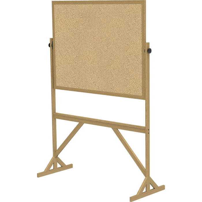 Ghent Reversible Cork Bulletin Board with Wood Frame - GHERKK34