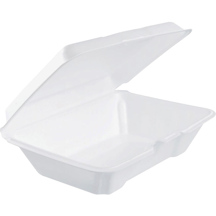 Dart Insulated Foam Hinged Lid Containers - DCC205HT1