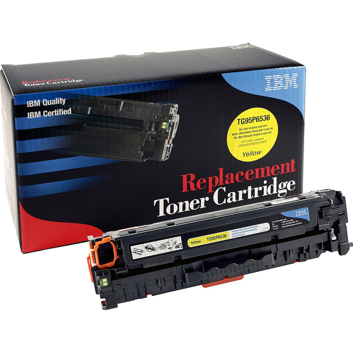 IBM Remanufactured Toner Cartridge - Alternative for HP 304A (CC532A) - IBMTG95P6536