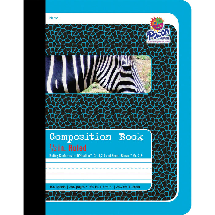 Pacon 1/2" Ruled Composition Book - PAC2425