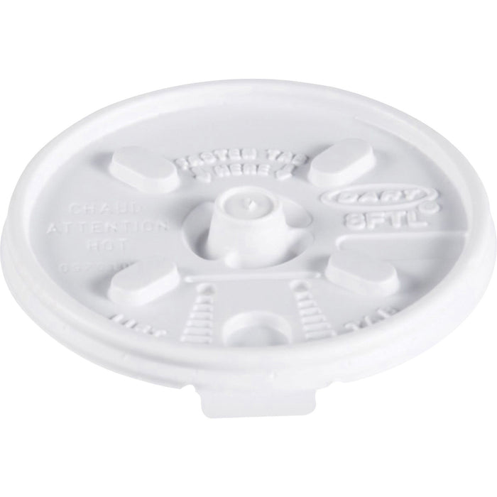 Dart Lids for Foam Cups and Containers - DCC8FTL