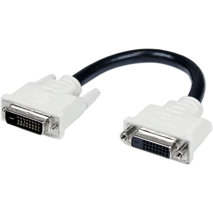 StarTech.com 6in DVI-D Dual Link Digital Port Saver Extension Cable M/F - STCDVIDEXTAA6IN