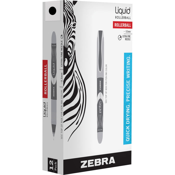 Zebra Pen Liquid Rollerball Needle point Pen - ZEB44410
