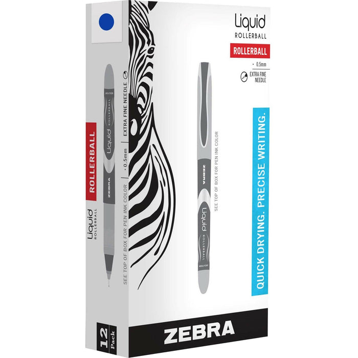 Zebra Pen Liquid Rollerball Needle point Pen - ZEB44420