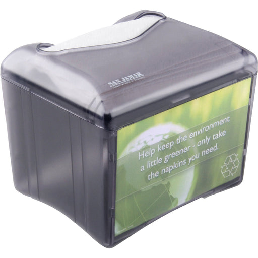 San Jamar Tabletop Full-fold Napkin Dispenser - SJMH4005TBK San Jamar