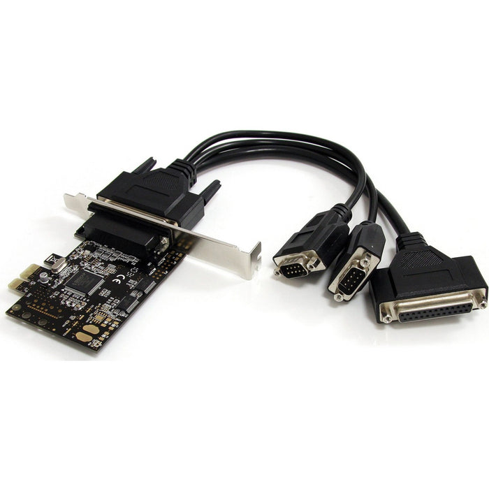 StarTech.com 2S1P PCI Express Serial Parallel Combo Card - STCPEX2S1P553B