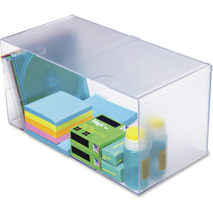 Deflecto Stackable Cube Organizer - DEF350501