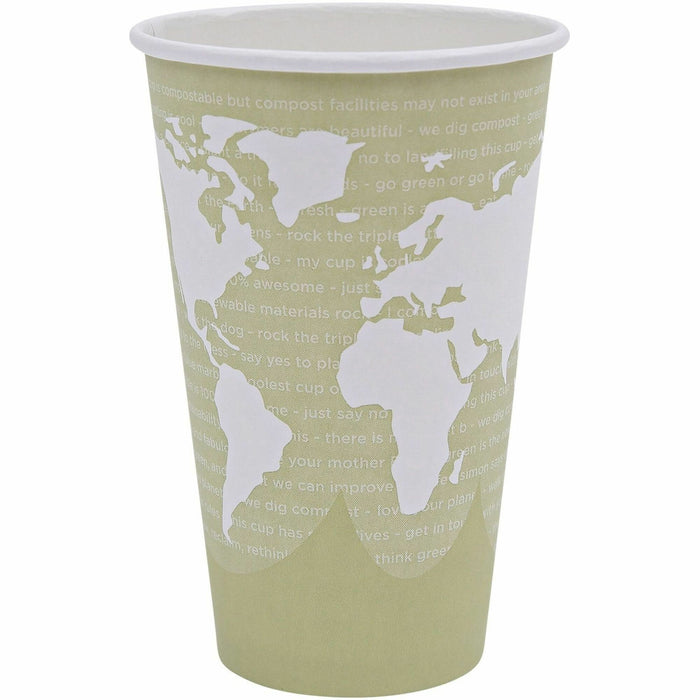 Eco-Products World Art Hot Beverage Cups - ECOEPBHC16WA