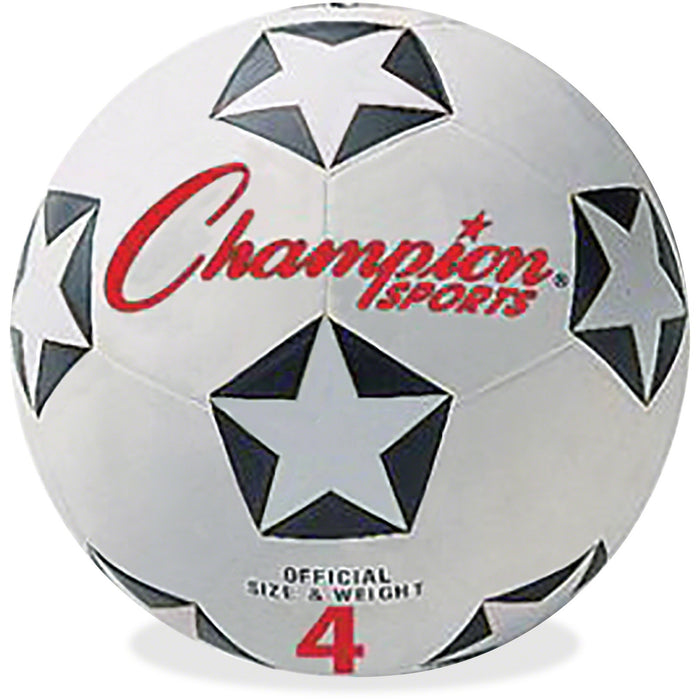 Champion Sports Rubber Soccer Ball Size 4 - CSISRB4
